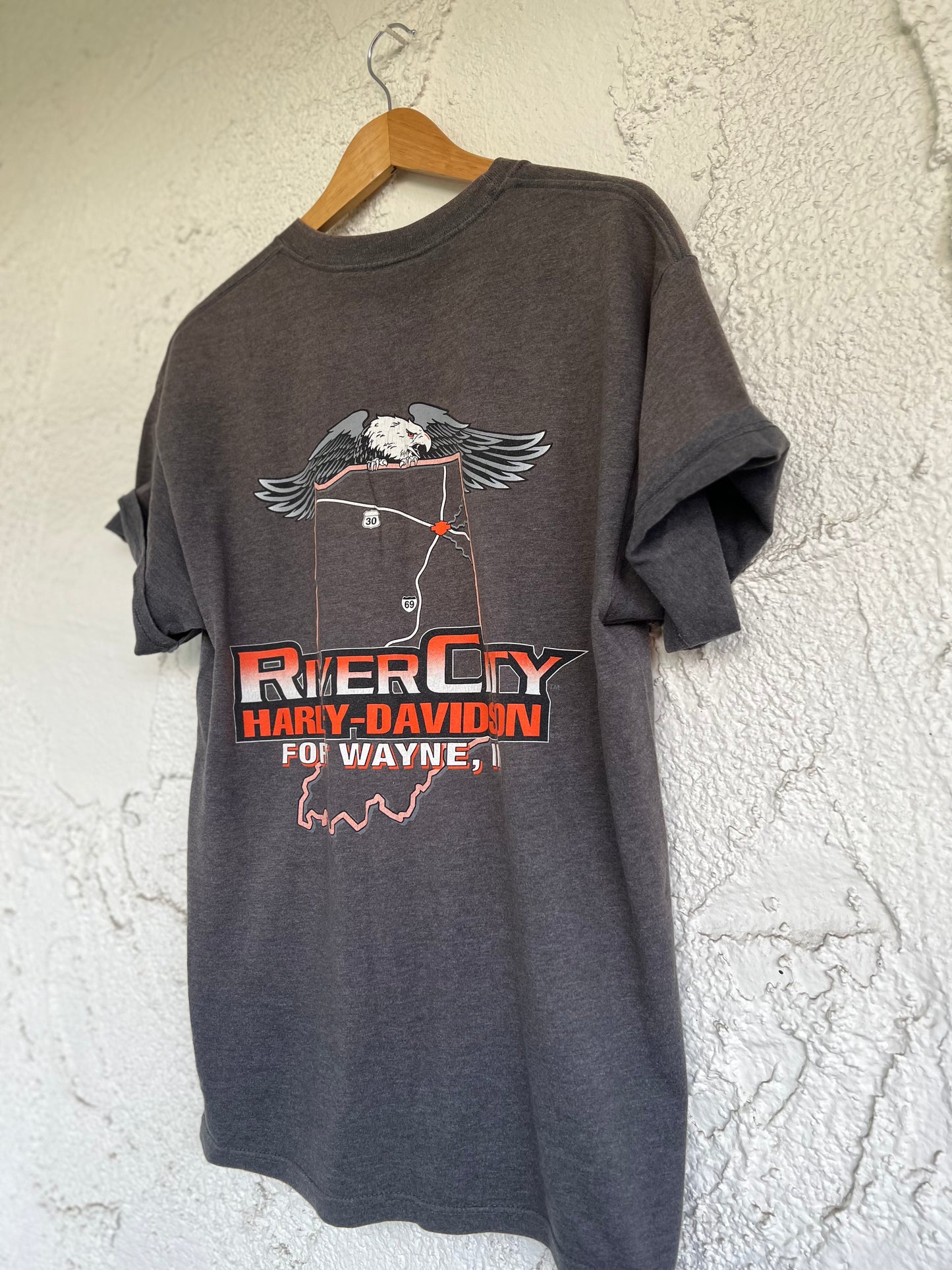RIVER CITY, FORT WAYNE, IN HARLEY-DAVIDSON T-SHIRT